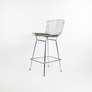 SOLD 2010s Pair of Bertoia Counter Stools 426C by Harry Bertoia for Knoll