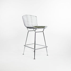 SOLD 2010s Pair of Bertoia Counter Stools 426C by Harry Bertoia for Knoll