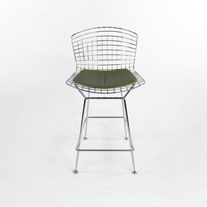 SOLD 2010s Pair of Bertoia Counter Stools 426C by Harry Bertoia for Knoll