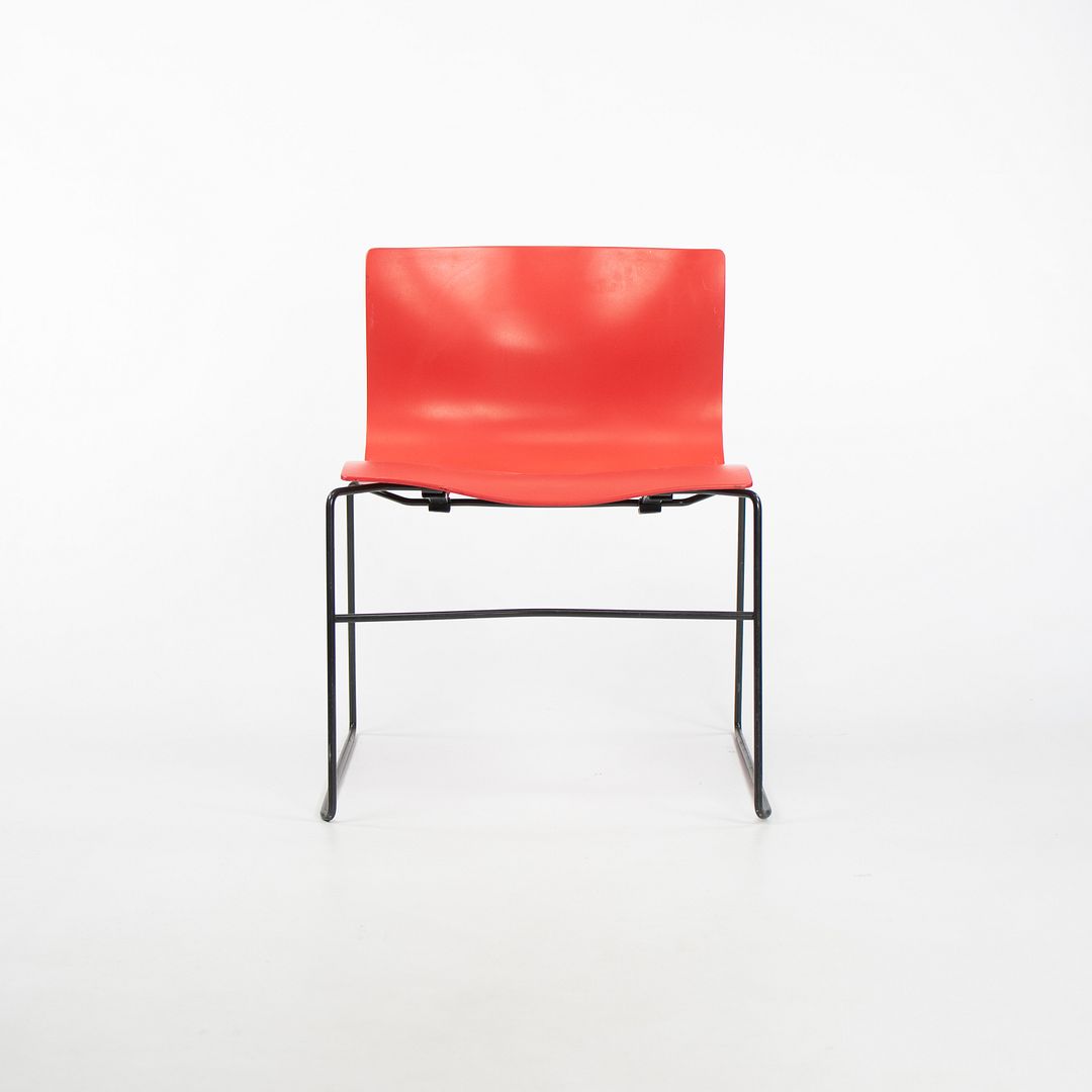 1992 Handkerchief Chairs by Lella and Massimo Vignelli for Knoll in Red 12+ Available