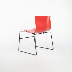 1992 Handkerchief Chairs by Lella and Massimo Vignelli for Knoll in Red 12+ Available