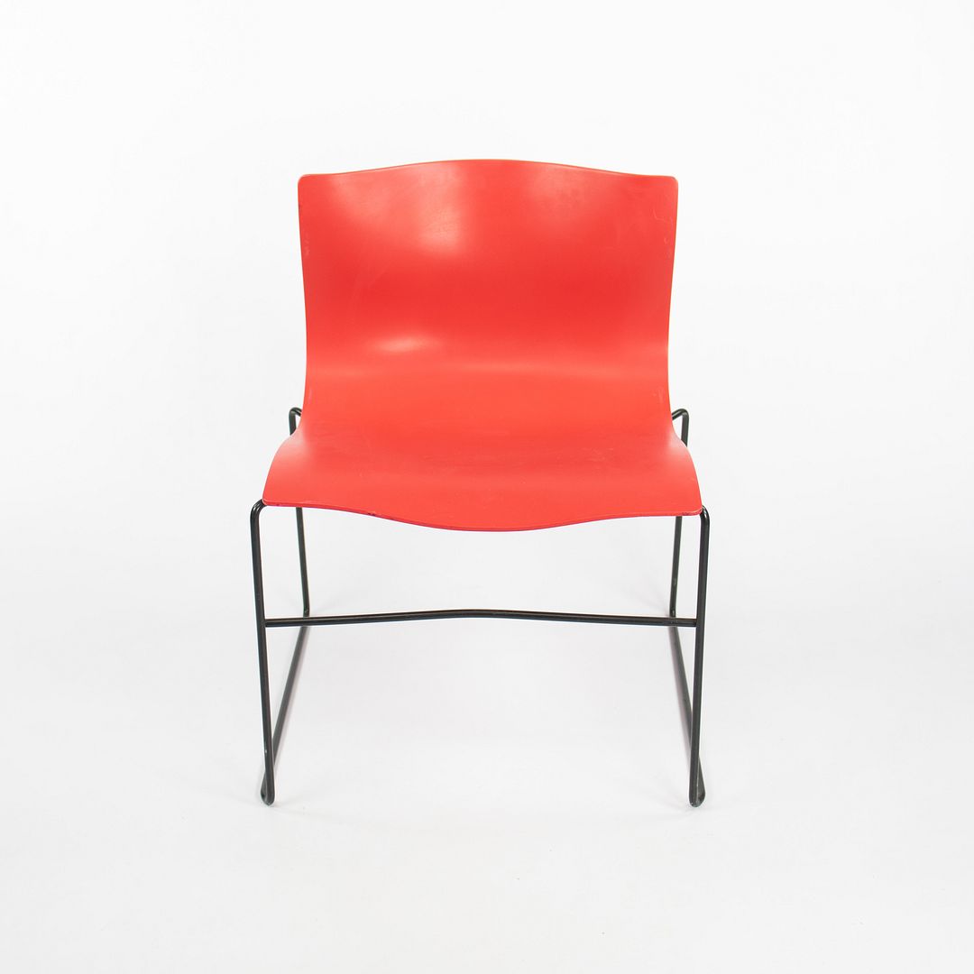 1992 Handkerchief Chairs by Lella and Massimo Vignelli for Knoll in Red 12+ Available