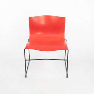 1992 Handkerchief Chairs by Lella and Massimo Vignelli for Knoll in Red 12+ Available