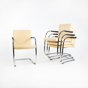 2006 Visasoft Visitor Chair by Antonio Citterio for Vitra in Tan Leather - Sets Available