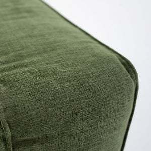 2020 Compact Two Seater Sofa by Edward Barber and Jay Osgerby for Knoll in Green Fabric