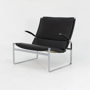 1960s FK 81 & FK 81H Lounge Chair and Ottoman by Preben Fabricius and Jorgen Kastholm for Kill International