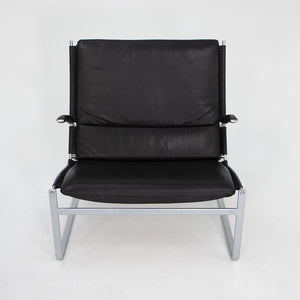 1960s FK 81 & FK 81H Lounge Chair and Ottoman by Preben Fabricius and Jorgen Kastholm for Kill International