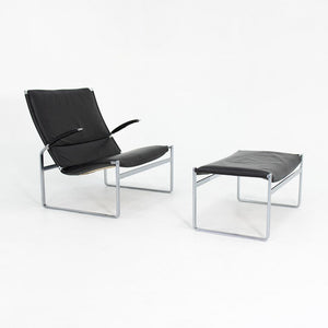 1960s FK 81 & FK 81H Lounge Chair and Ottoman by Preben Fabricius and Jorgen Kastholm for Kill International