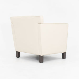 SOLD 2009 751 Krefeld Lounge Chair & 754 Krefeld Ottoman by Mies van der Rohe for Knoll in Off-White Leather