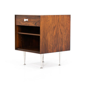 SOLD 1959 Thin Edge Bedside Table by George Nelson for Herman Miller in Rosewood with Provenance