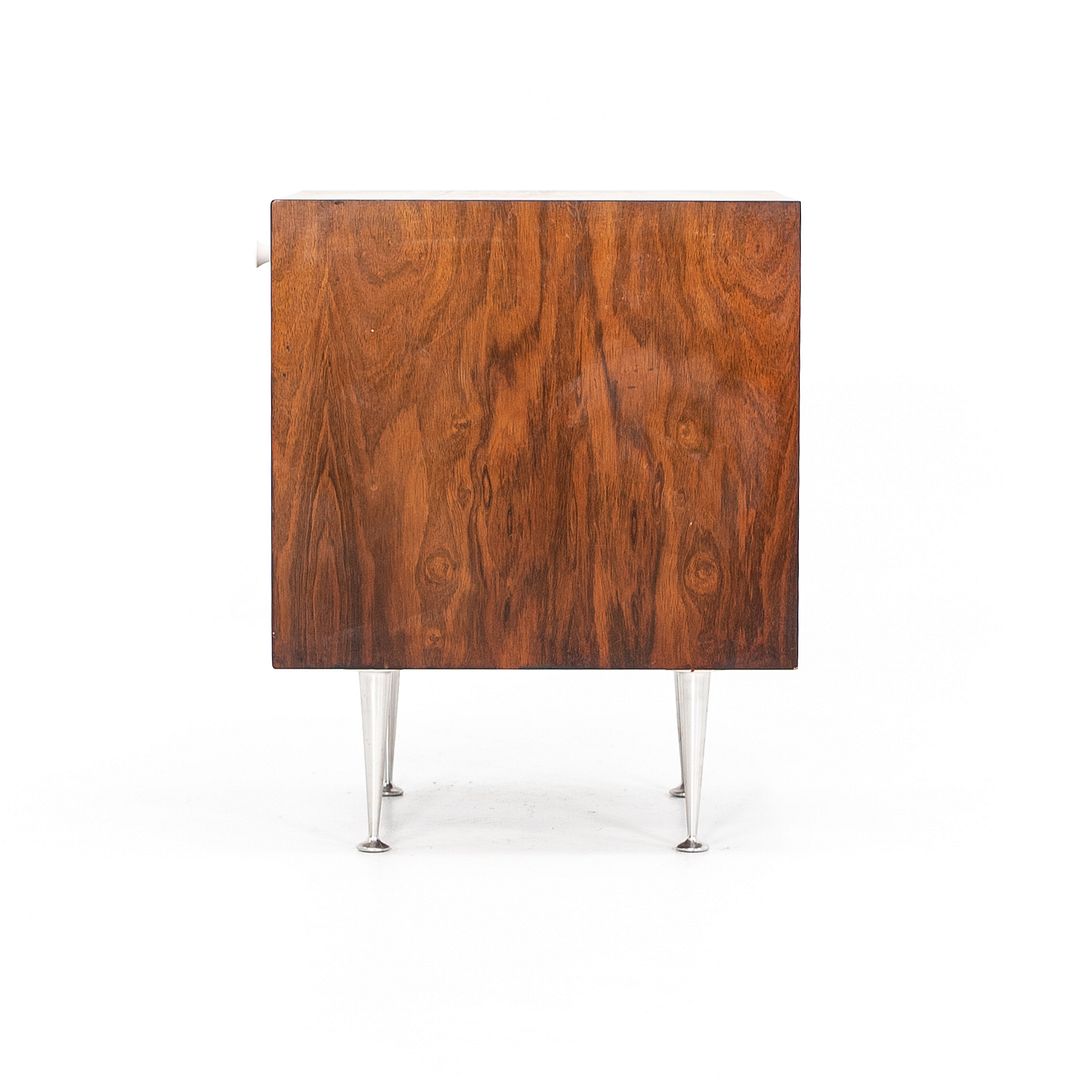 SOLD 1959 Thin Edge Bedside Table by George Nelson for Herman Miller in Rosewood with Provenance