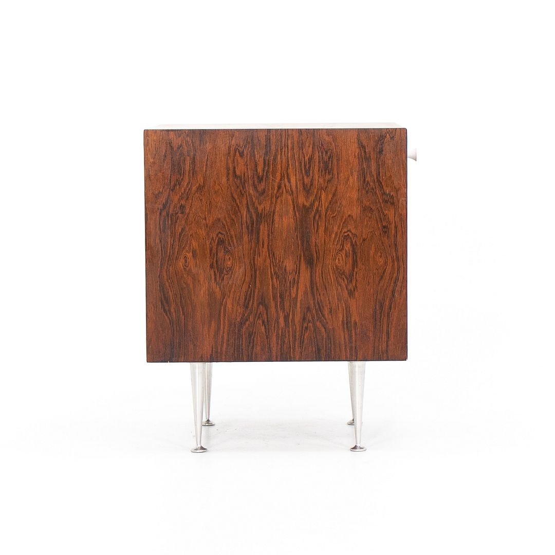 SOLD 1959 Thin Edge Bedside Table by George Nelson for Herman Miller in Rosewood with Provenance