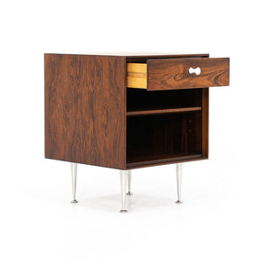 SOLD 1959 Thin Edge Bedside Table by George Nelson for Herman Miller in Rosewood with Provenance