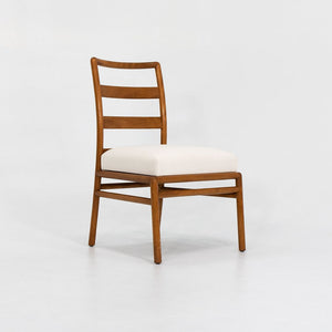1950s Model 4209 by T.H. Robsjohn-Gibbings for Widdicomb Furniture with New Upholstery Set of Six