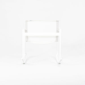 SOLD 2022 Richard Schultz 1966 Series Single Rocker / Rocking Chair for Knoll in White on White