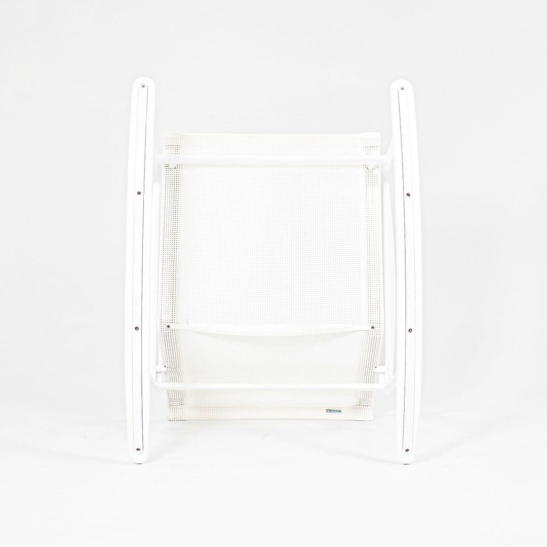 SOLD 2022 Richard Schultz 1966 Series Single Rocker for Knoll in White on White