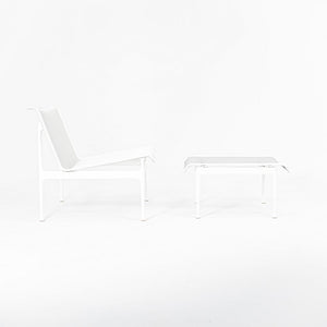 2021 Swell Lounge Chair by Richard Schultz for Knoll in White with Gray Mesh