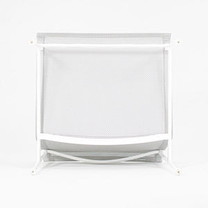 SOLD 2021 Swell Lounge Chair by Richard Schultz for Knoll in White with Gray Mesh
