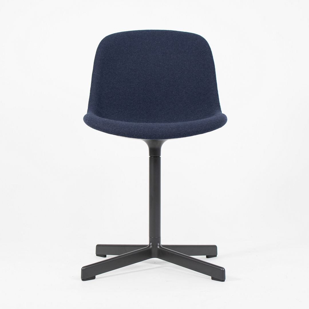 2020 Neu 10 Upholstered Swivel Chair by Sebastian Wrong for HAY in Blue Wool 10x Available