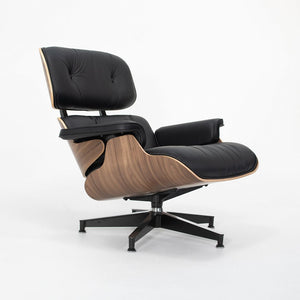 SOLD 2022 Eames Lounge Chair and Ottoman 670 & 671 by Charles and Ray Eames for Herman Miller in Walnut