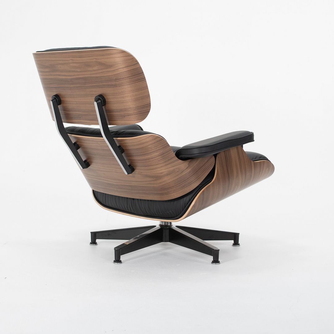 SOLD 2022 Eames Lounge Chair and Ottoman 670 & 671 by Charles and Ray Eames for Herman Miller in Walnut