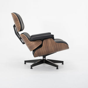 SOLD 2022 Eames Lounge Chair and Ottoman 670 & 671 by Charles and Ray Eames for Herman Miller in Walnut