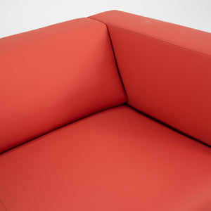 2013 SM1 Sofa by Shelton Mindel for Knoll in Orange Leather