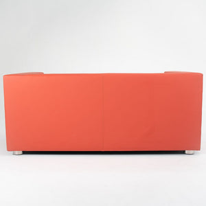 2013 SM1 Sofa by Shelton Mindel for Knoll in Orange Leather