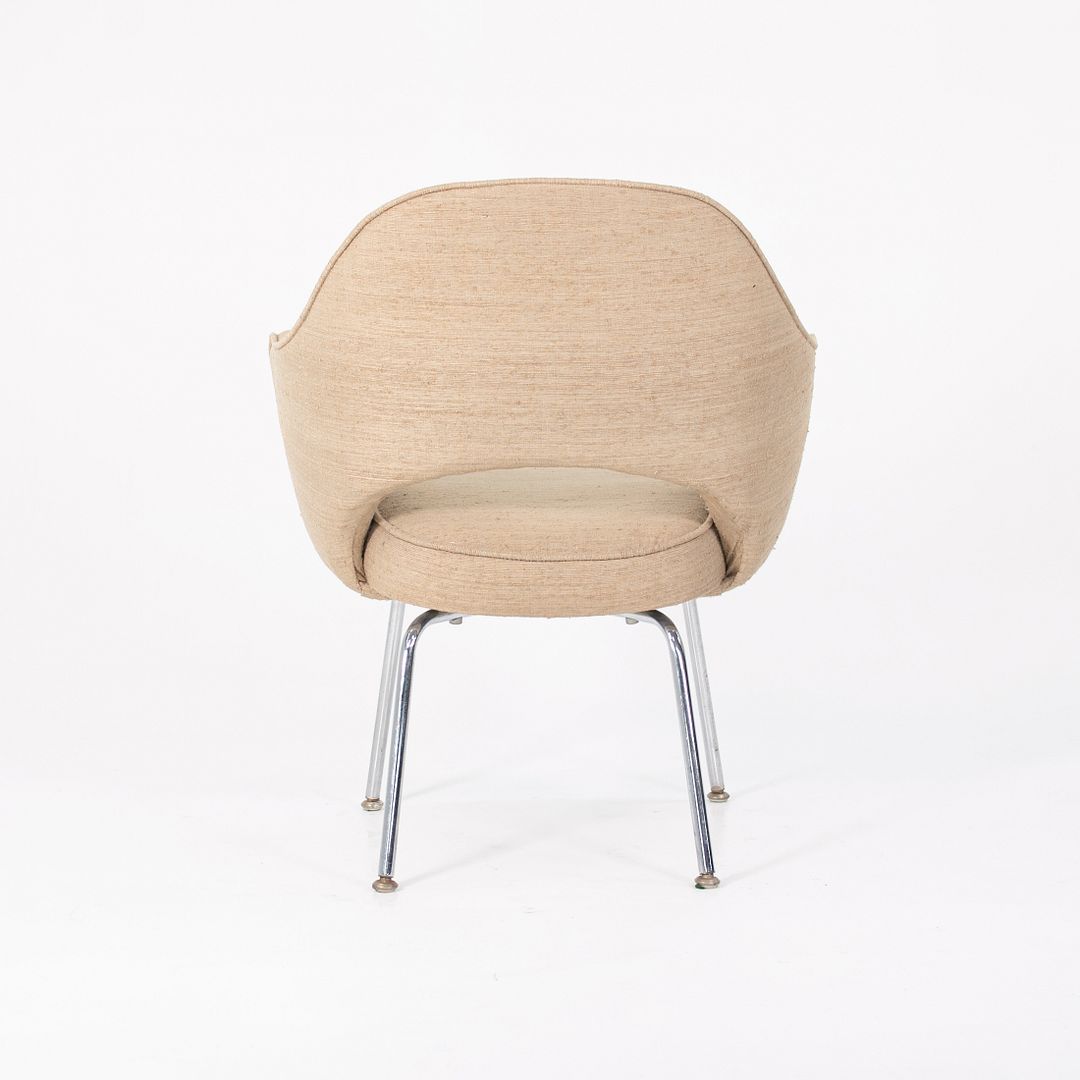 1960s 71 USB Executive Arm Chair by Eero Saarinen for Knoll in Tan Fabric