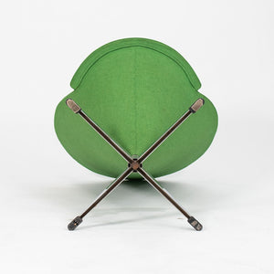 1969 Cone Chair by Verner Panton for Plus Linje in Green Fabric