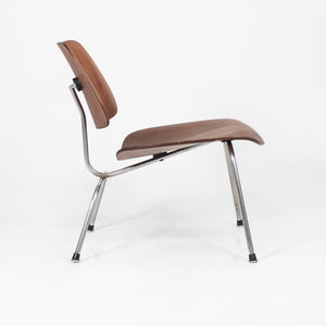 1954 Herman Miller Eames LCM Walnut Lounge Chair with Metal Legs