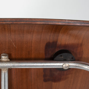 1954 Herman Miller Eames LCM Walnut Lounge Chair with Metal Legs