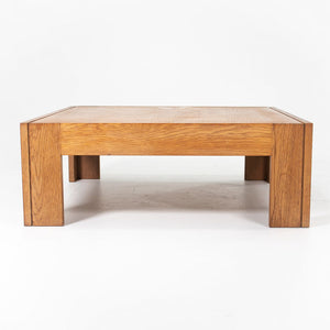 1975 Square Coffee Table by Tage Poulsen for CI Designs in White Oak