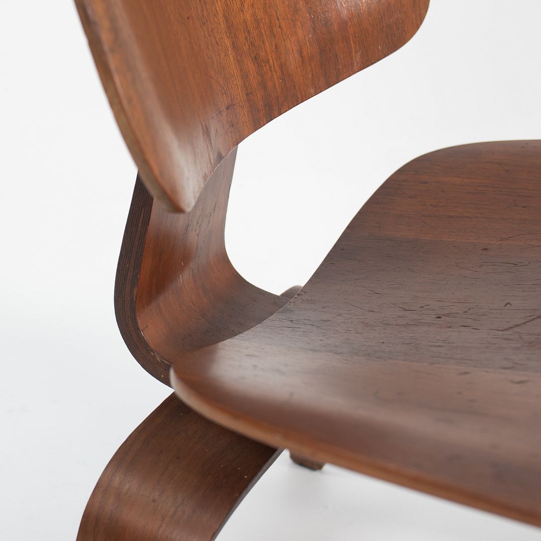 1952 Eames LCW by Charles and Ray Eames for Herman Miller in Walnut