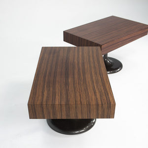 2019 Lane Comodino H65 Nightstands / Cabinets by Rodolfo Dordoni for Minotti in Santos Palisander