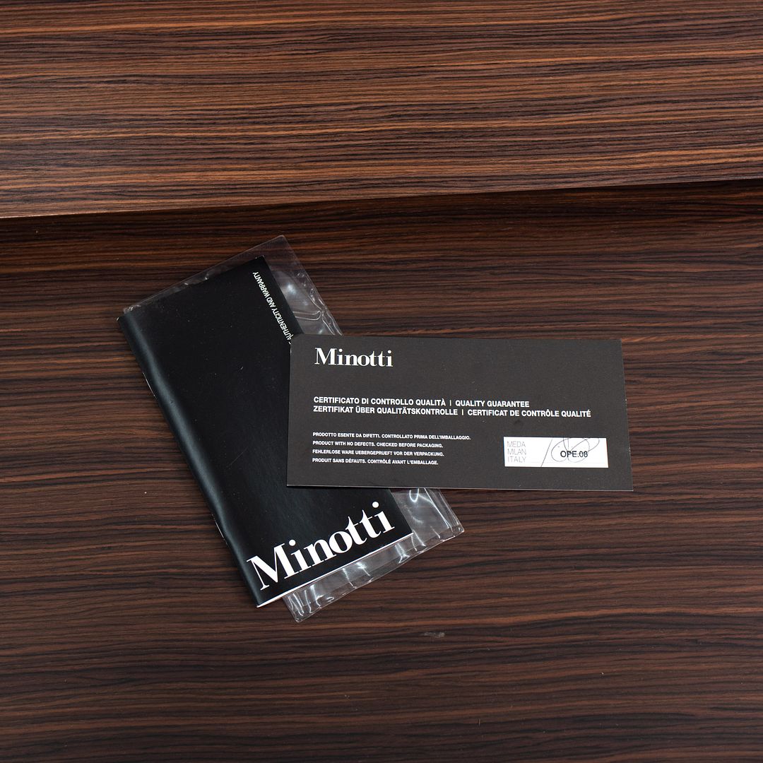 2019 Lane Comodino H65 Nightstands / Cabinets by Rodolfo Dordoni for Minotti in Santos Palisander