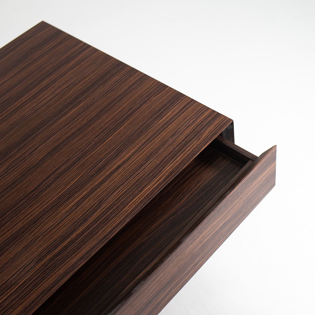 2019 Lane Comodino H65 Nightstands / Cabinets by Rodolfo Dordoni for Minotti in Santos Palisander