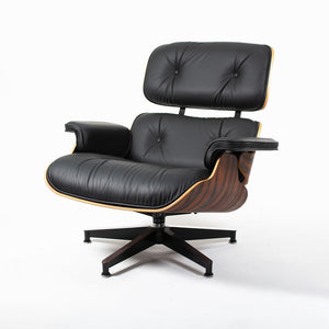SOLD 2020 670 Eames Lounge Chair by Charles and Ray Eames for Herman Miller in Oiled Palisander and Special Leather