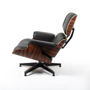 SOLD 2020 670 Eames Lounge Chair by Charles and Ray Eames for Herman Miller in Oiled Palisander and Special Leather