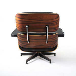 SOLD 2020 670 Eames Lounge Chair by Charles and Ray Eames for Herman Miller in Oiled Palisander and Special Leather