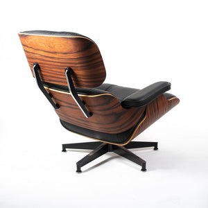 SOLD 2020 670 Eames Lounge Chair by Charles and Ray Eames for Herman Miller in Oiled Palisander and Special Leather