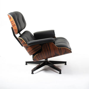 SOLD 2020 670 Eames Lounge Chair by Charles and Ray Eames for Herman Miller in Oiled Palisander and Special Leather