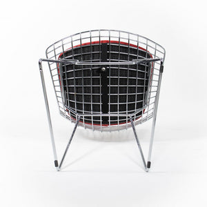 SOLD 2010s Bertoia Side Chair Model 420C by Harry Bertoia for Knoll in Chrome 12+ Available