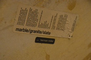 SOLD Herman Miller Eames Alexander Girard La Fonda Marble Table
