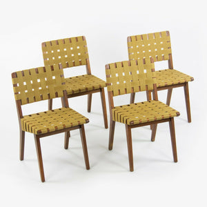 SOLD 1951 Jens Risom for Knoll Associates 666W Dining Chairs Set of Four
