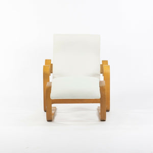 1960s Marcel Breuer for Knoll Isokon Chaise Lounge Chair New White Upholstery