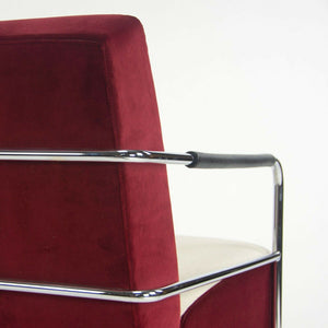 Pair of Gunilla Allard for Lammhults Cinema Chairs in Pierre Frey Velvet/Cotton