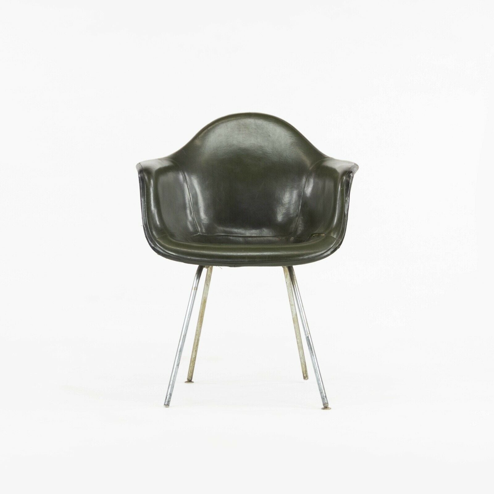 1959 Herman Miller Eames DAX Fiberglass Arm Shell Chair with