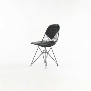 1957 Set of 6 Eames DKR-2 Wire Dining Chairs with Eiffel Tower Bases & Bikini Pads