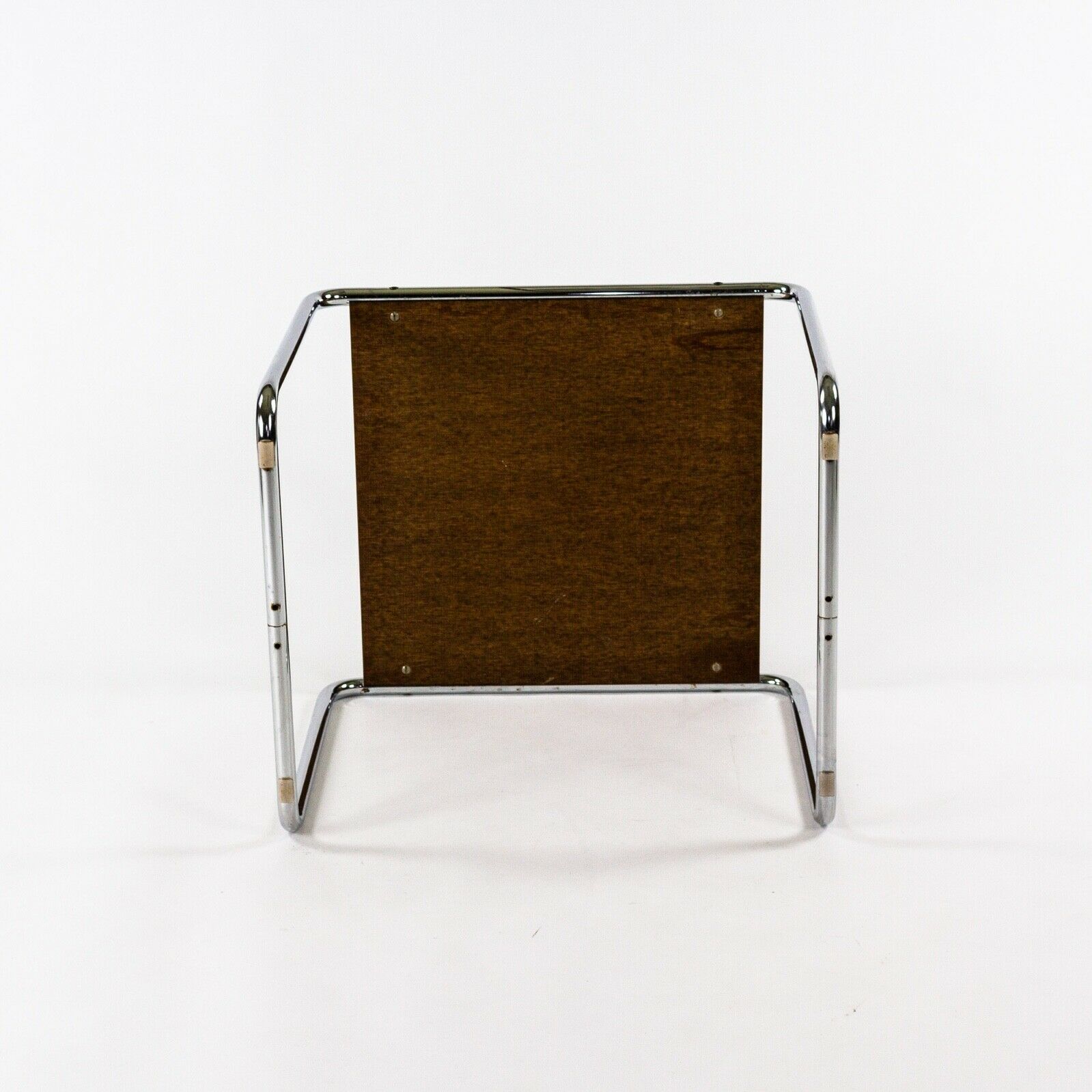 SOLD 1960s Marcel Breuer for Knoll / Gavina Laccio Side / End Table in Black Laminate